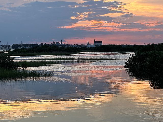 View from the dock.