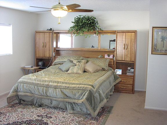 This California King has plenty of room in this Oversized Master Bedroom