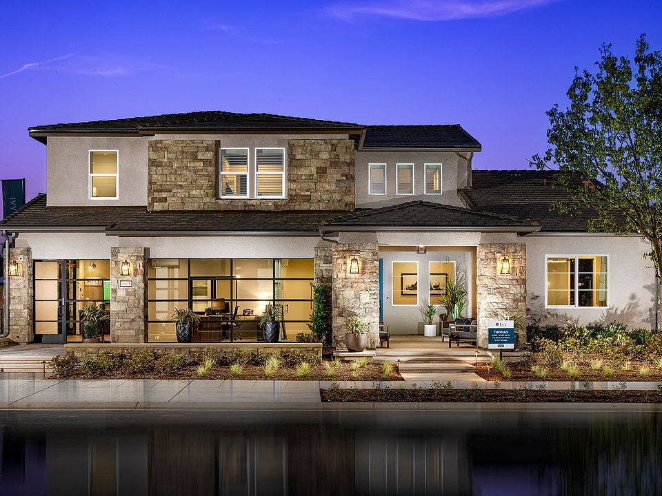 The Thomas Model Home with Contemporary Rustic Architecture