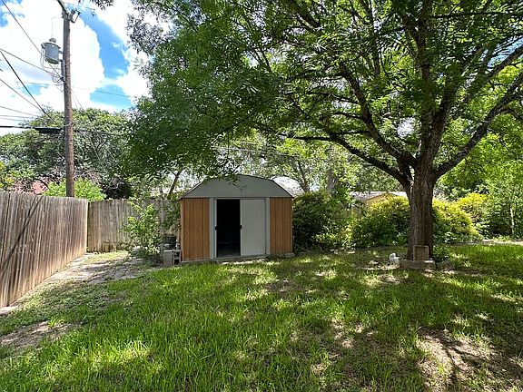 partial backyard and shed