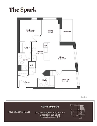 Floor plan 204