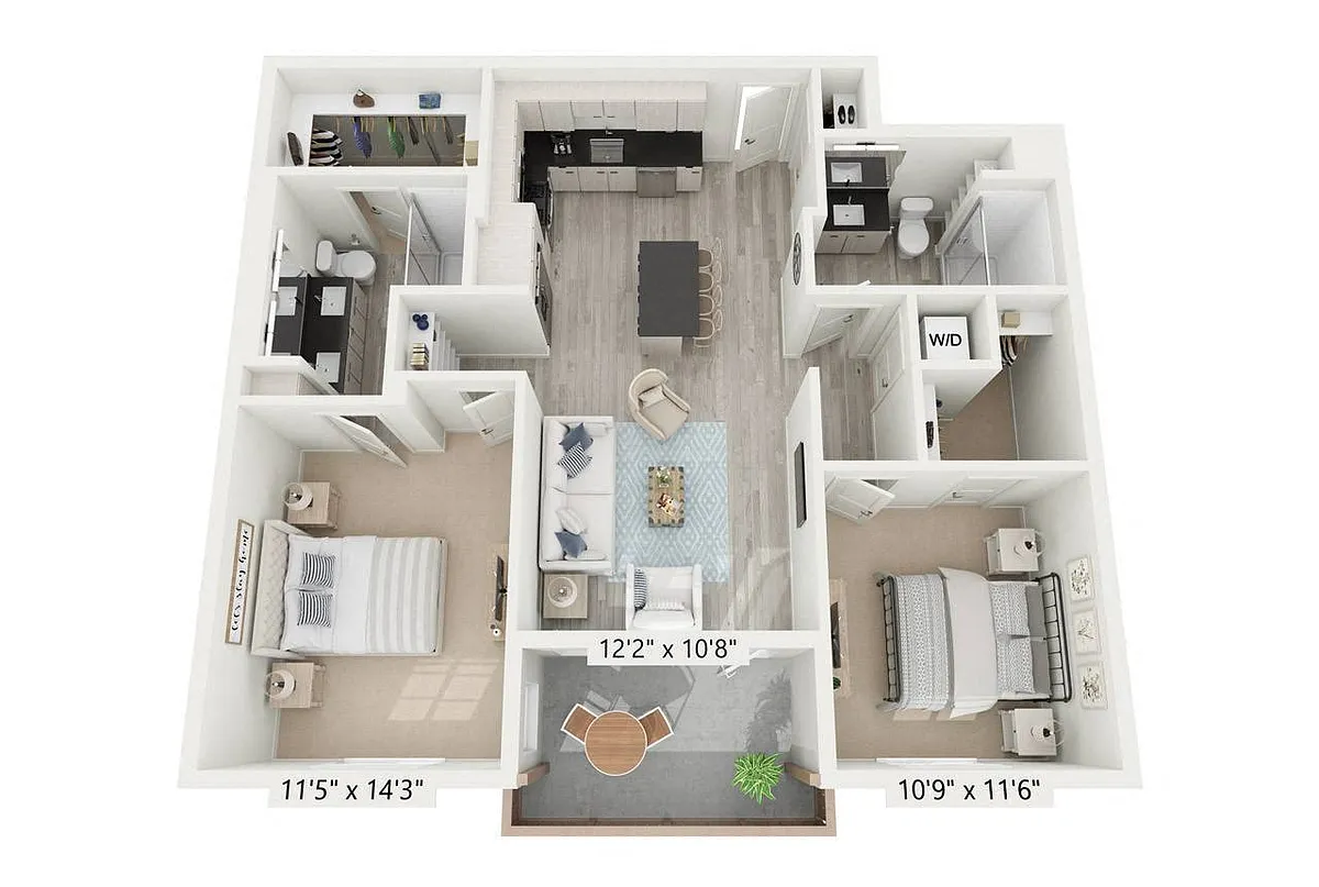 Floor plan B1
