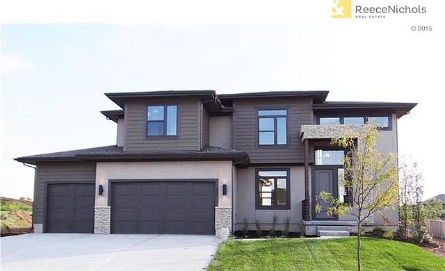 The Cotton Creek V - Contemporary elevation
