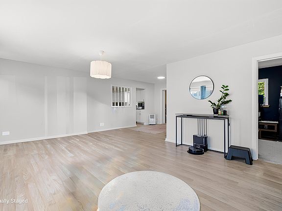 Digitally removed furniture from room