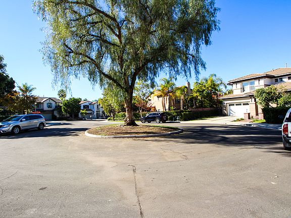 directly in front of home