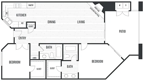 Floor plan Valentia Plan 2A