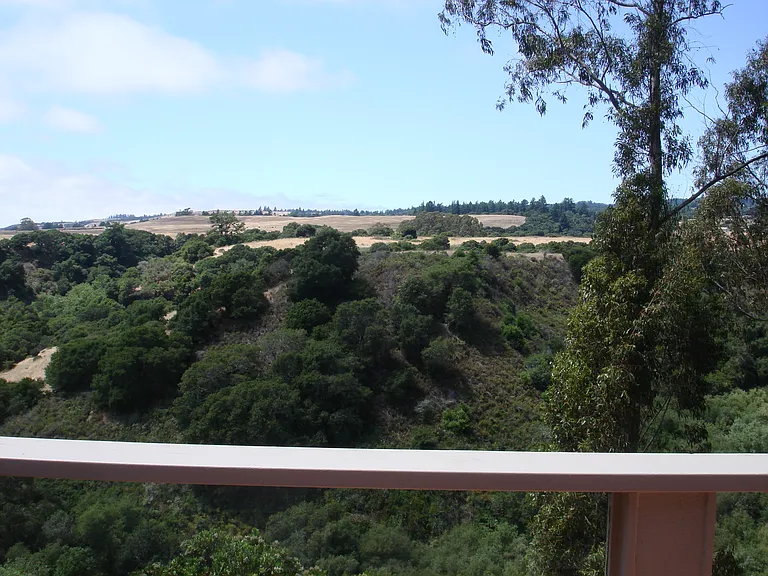 View from the master bedroom private deck