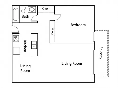Floor plan Knox
