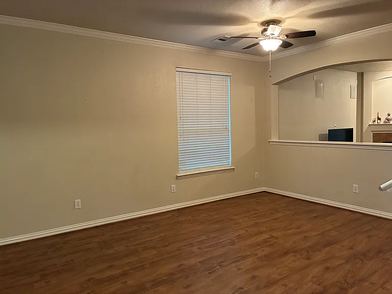 Formal living room and formal dining area