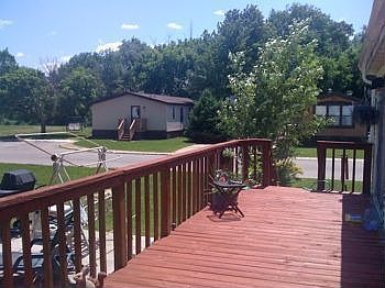 side deck view from back