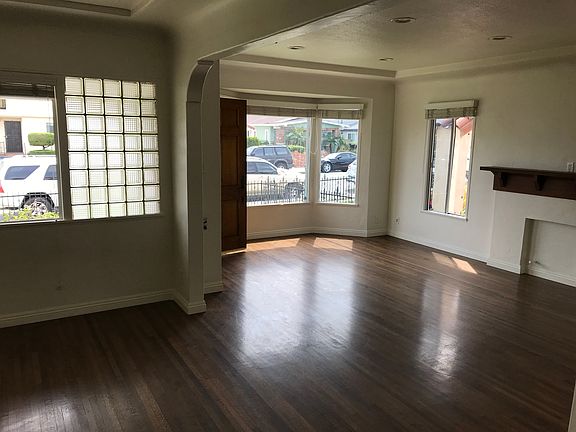 Large living and dining area
