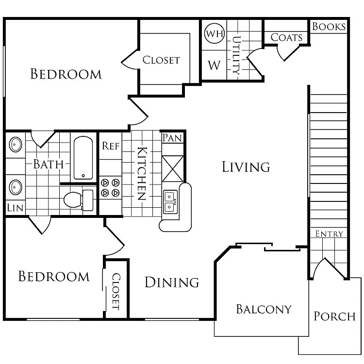 Floor plan Plan C2