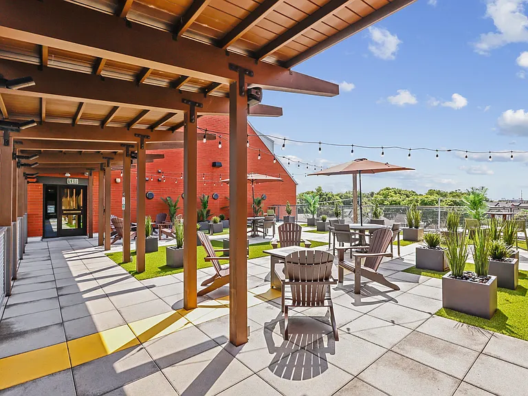 Rooftop Lounge Area