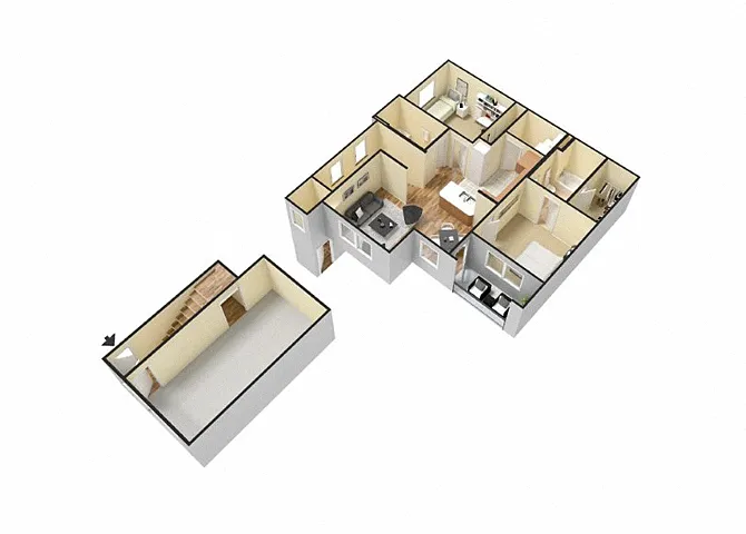 Floor plan Pecos