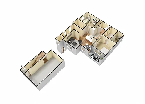 Floor plan Pecos