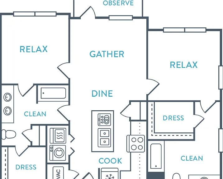 Coquina Floorplan Diagram