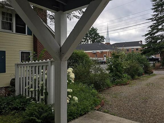 View out front door.
