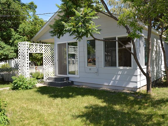 Rear sliding glass door