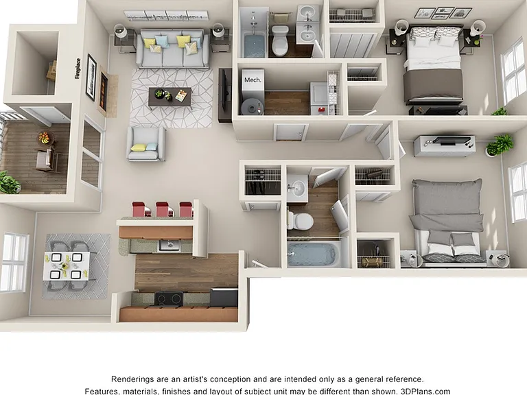 Preakness - 2 Bed 2 Bath