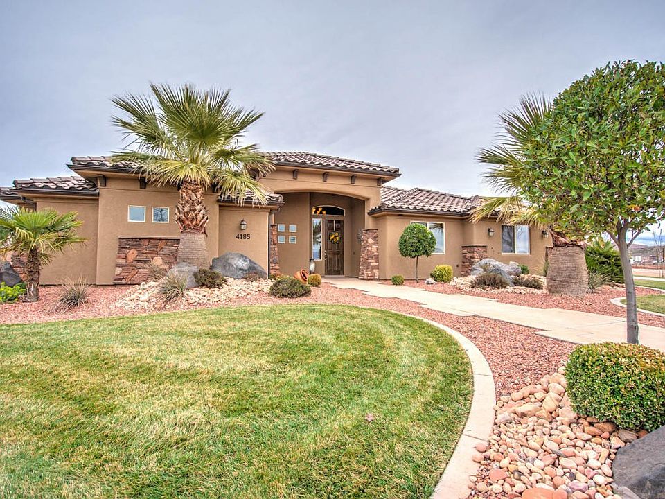 Nestled on a large corner lot...