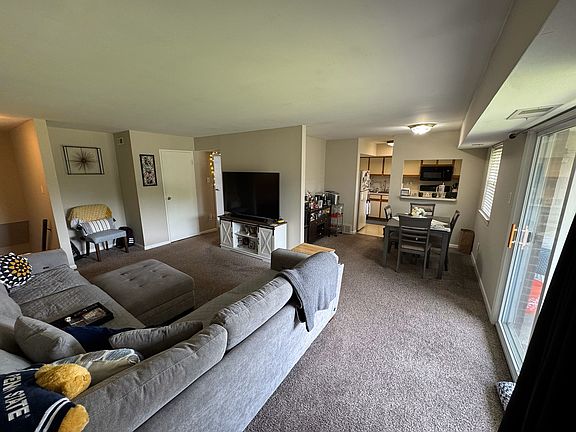 Living and dining rooms