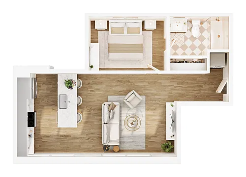 Floor plan The Showroom