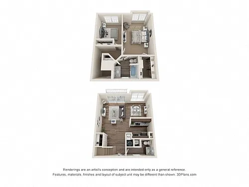Floor plan Byron Townhome