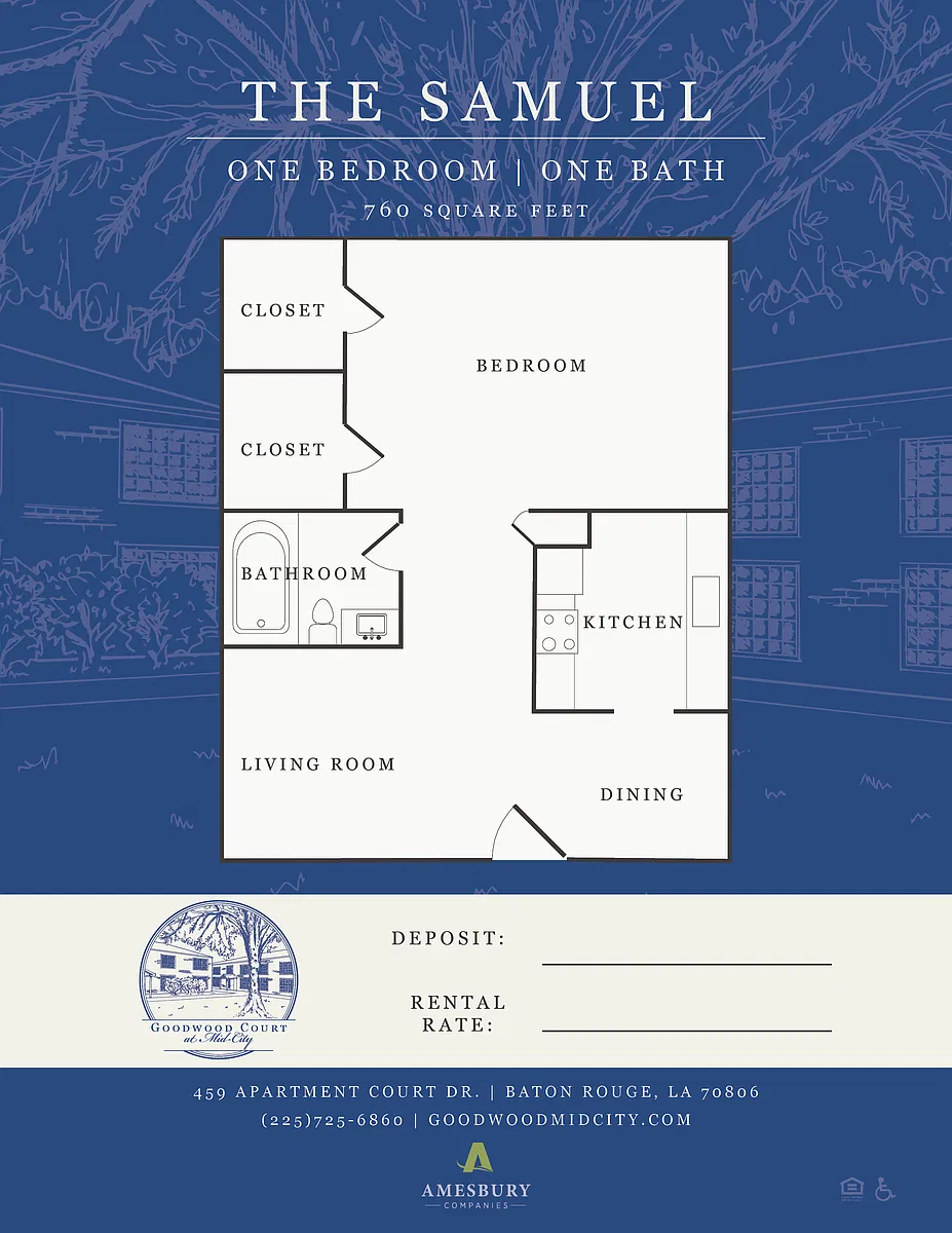 Floor plan The Samuel