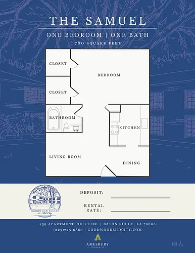 Floor plan The Samuel