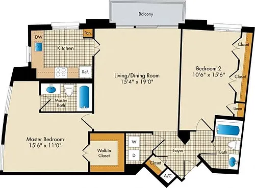 Floor plan Walters