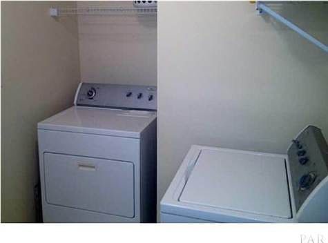 Washer and dryer stays