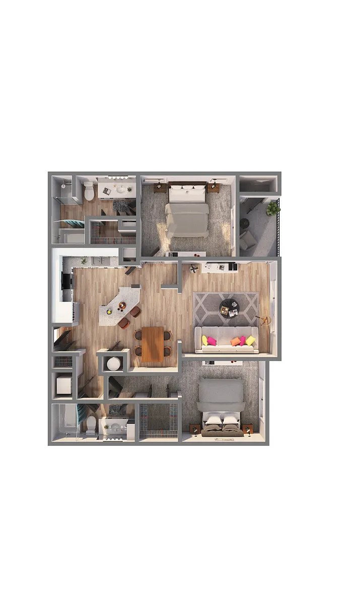 Floor plan B2D