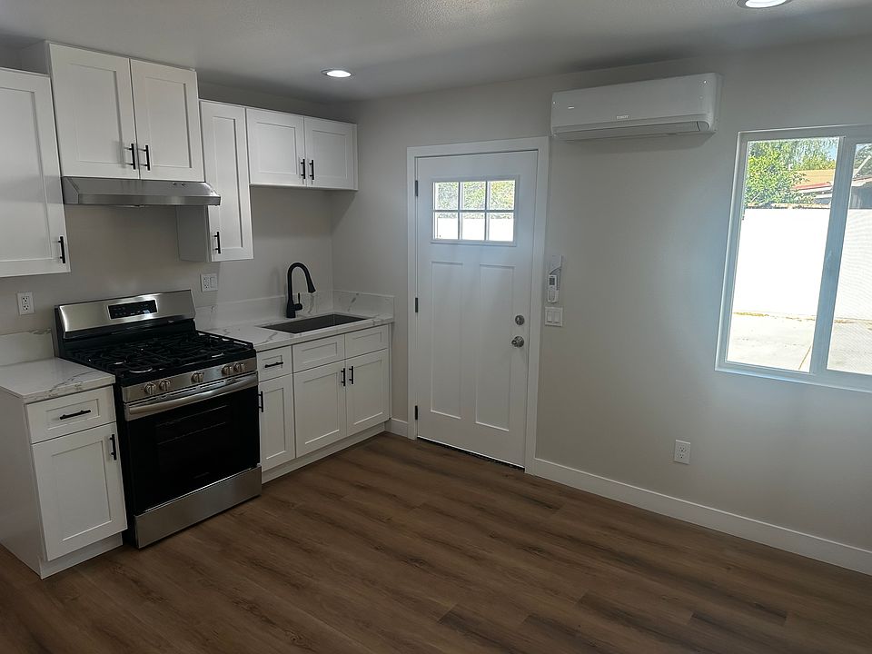 Kitchen with New Stove
