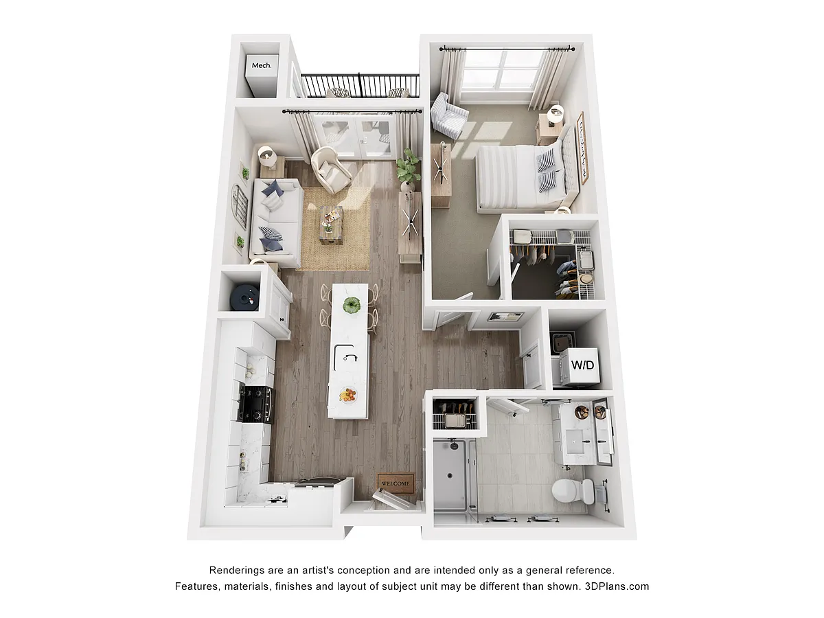 Floor plan Olympus