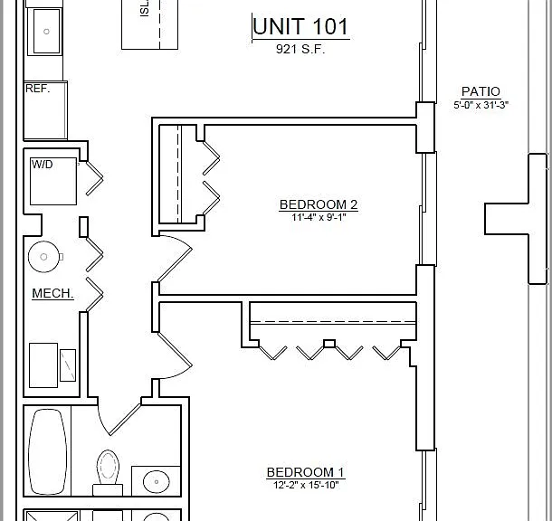 Explore the contemporary design of Unit 101, optimized for comfort and style. Explore the contemporary design of Unit 101, optimized for comfort and style.