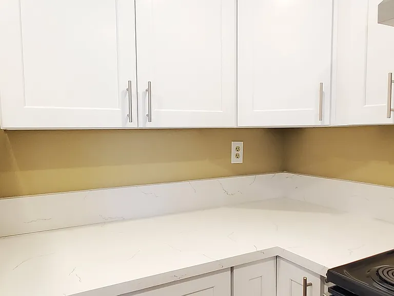 Easy access corner cabinet