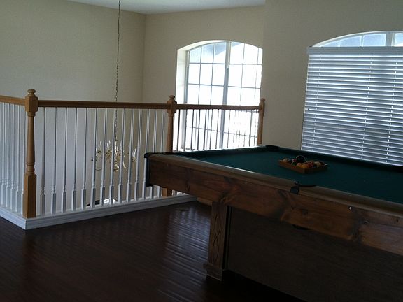 loft and pool table