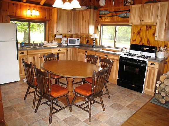 Lake and marina view