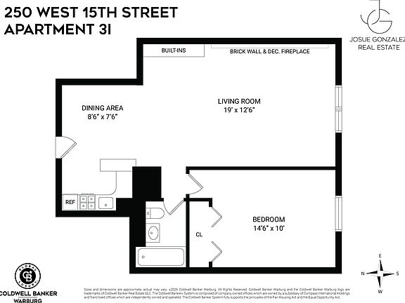 2nd image of 250 W 15th St APT 3I