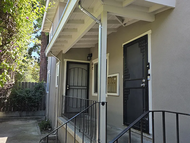 Front door view of the apartment