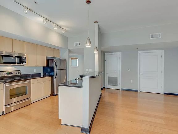 Living room & kitchen view