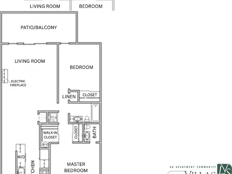 2x1.5 l 936 sq ft l Villas at Lawrence 2x1.5 l 936 sq ft l Villas at Lawrence