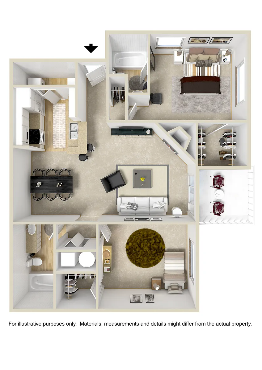 Floor plan Bristol Bay
