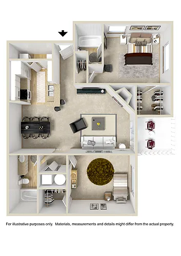 Floor plan Bristol Bay