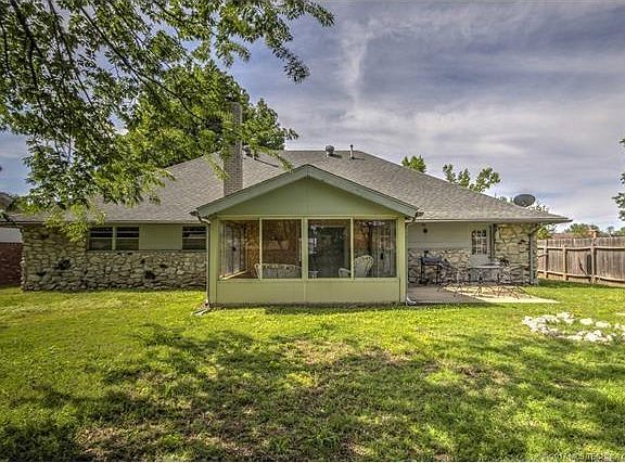 Back Yard and View of back of house