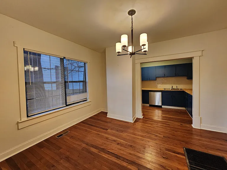 Nook area/flex room looking towards kitchen.