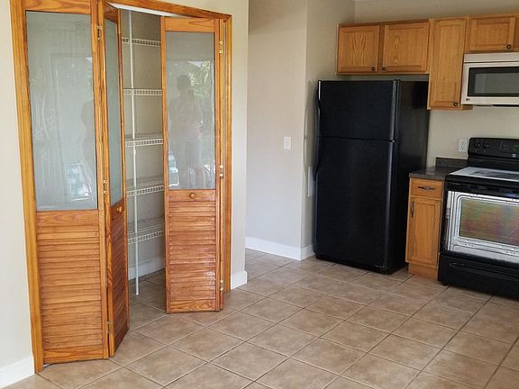 Kitchen with large pantry