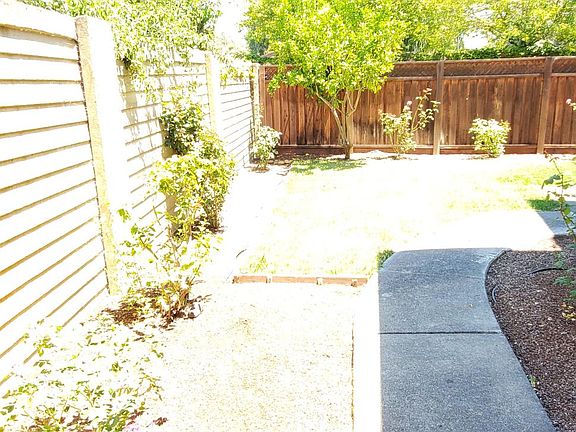 Private pathway from north side gate(locking) to rear yard.