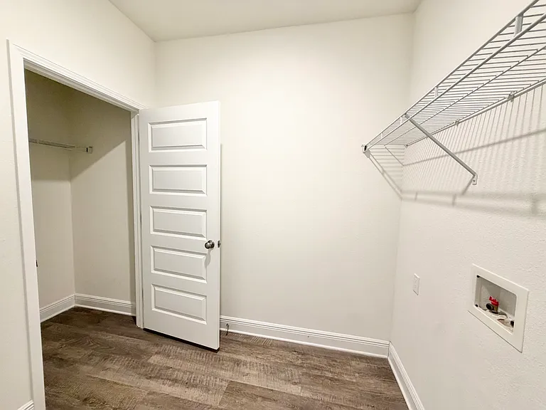 Laundry Room & extra closet