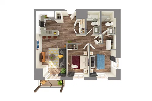 Floor plan Trestle